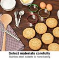 thumbnail image 3 of maskred Bonrich 12Pcs Round Cookie Molds Set Stainless Steeel Sugar Biscuit Pastry Rings Cake Baking Moulds, 3 of 6