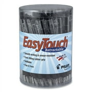 Easytouch Ballpoint Pen, Retractable, Fine 0.7 Mm, Black Ink, Clear Barrel, 36/pack