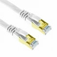 thumbnail image 1 of Cat7 Type Network Cable Home Office Hotel Flat Internet internet cable Cable Ethernet Cord Flat Type, White, 3 Meter, 1 of 7