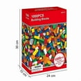 thumbnail image 1 of 1000-Piece Small Particle Building Blocks in Color Box: High-Quality, Durable & Safe DIY Bricks for Kids, Compatible with Major Brands, Boosts Spatial Awareness & Creativity, Bulk Educational Toy, 1 of 6