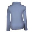 thumbnail image 2 of Suéter Simply Basic para Mujer, con Cuello Ruso Manga Larga Azul Talla CH, 2 of 4