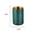 thumbnail image 5 of Ashtray with Lids Stainless steel ashtray dark fashion green gold-plated windproof ashtray, suitable for indoor or outdoor use, 5 of 5