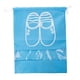thumbnail image 1 of Bolsa de almacenamiento de zapatos con cordón, organizador de viaje, bolsas de embalaje portátiles Azul M, 1 of 9
