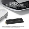 thumbnail image 2 of CORSAIR MP600 PRO LPX - SSD - 500 Go - Interne - M.2 2280 - PCIe 4.0 x4 (NVMe) - AES 256 Bits - Dissipateur Thermique Intégré - pour Sony PlayStation 5, 2 of 4