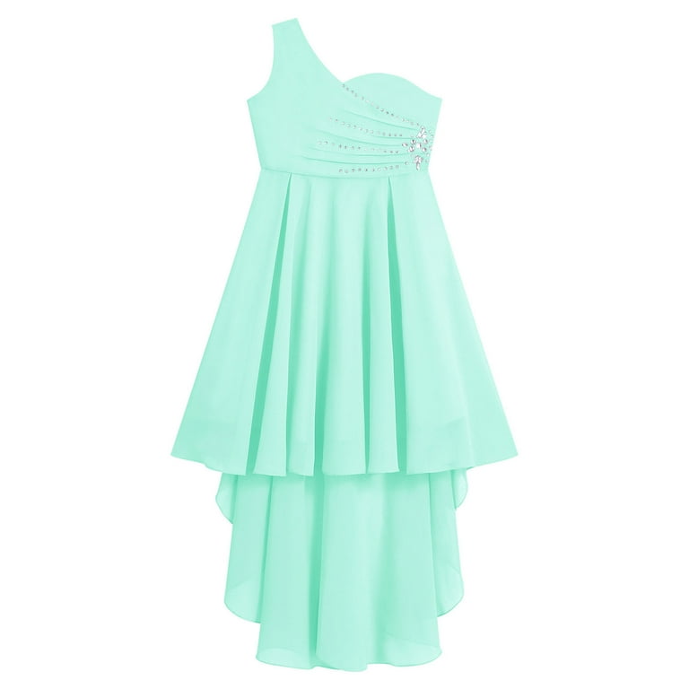 Mint green junior bridesmaid dresses hotsell