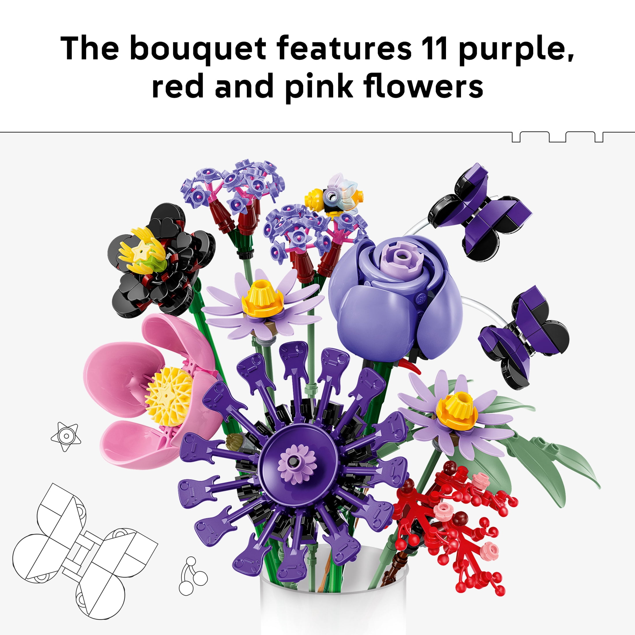 LEGO Botanicals & Editions Olivia Rodrigo's Flower Bouquet