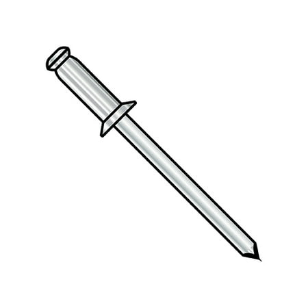 

1/8X.18-.25 Countersunk Stainless Steel Rivet With Steel Mandrel (Pack Qty 10 000) BC-SSCS44