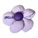 thumbnail image 1 of Bolso de muñeca con nudo, bolso de punto con nudo, bolso de ganchillo para mujer, bolso de regalo tejido Solo flor violeta, 1 of 9