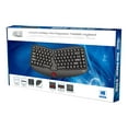 thumbnail image 4 of Adesso Tru-Form Media WKB-3150UB - Clavier - avec trackball, Volant - Sans Fil - 2.4 GHz - US, 4 of 9