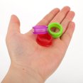 thumbnail image 3 of OULII 12Pcs Assorted Color Scissor Ring Inserts Flexible Anti Skid, 3 of 8