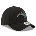 thumbnail image 3 of Men's New Era Black Orlando Magic Team Classic 39THIRTY Flex Hat, 3 of 5