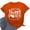 Orange, variant on Couple Matching Shirts for Women Valentines Day Gifts Casual Summer Tops Simple Letter Print Tees Crewneck Short Sleeve Loose Shirt for Matching Leggings Pants or Shorts