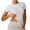 #006 White, variant on Felirenzacia Women's Casual Summer Short Sleeves Shirts Top Athletic Fitted Moist Wicking Crew Neck Tee for Yoga Workout White,XL