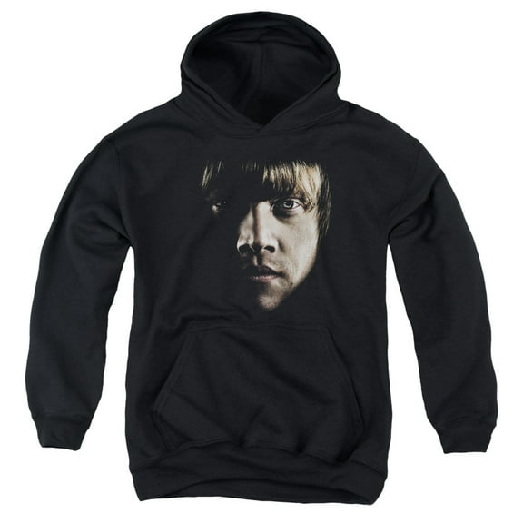 Harry Potter - Ron Poster Head - Youth Hooded Sweatshirt - X-Large