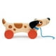 thumbnail image 1 of mentari - Juguete interactivo para cachorros sobre ruedas, ruedas rojas y orejas giratorias, divertido, regalo, 1 of 4