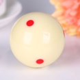 thumbnail image 3 of 5.72cm 2.25" Red 6 Dot-Spot Measle Pool-Billiard Practice Training Cue Ball, 3 of 7