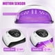 thumbnail image 3 of Lámpara de uñas LED UV de 220 W, luz UV para esmalte de uñas en gel con 57 cuentas de lámpara, 4 ajustes de temporizador y pantalla táctil LCD, sensor automático, luz de uñas profesional Lámpara de uñ, 3 of 5