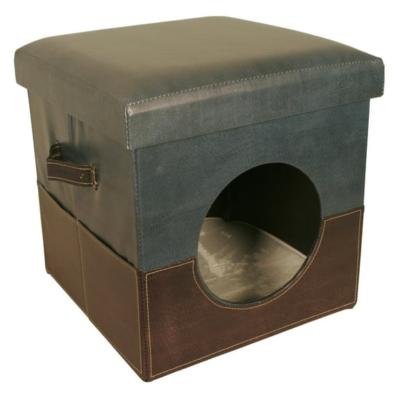 Wald Import Two-Tone Collapsible Pet Bed