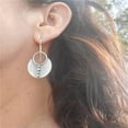 thumbnail image 3 of K-KED Boho 925 Silver Filled Ear Hook Party Earrings Women Dangle Drop Wedding Jewelry-#1, 3 of 6