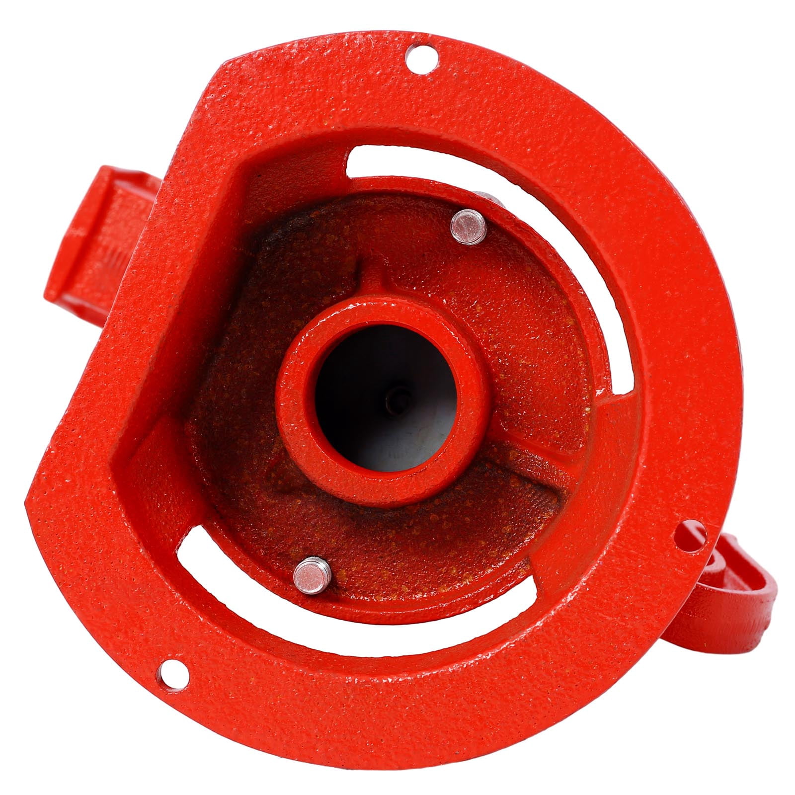 1160/ PP500NL Hand Water Pitcher Pump #2 Cast Iron Press Suction Outdoor Yard Ponds Water Garden with Spare Cup Leather and Lower Valve Leather, Red