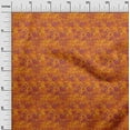 thumbnail image 2 of oneOone Cotton Jersey Orange Fabric Batik Sewing Craft Projects Fabric Printss By Yards 58 Inches Wide, 2 of 4