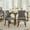 Gray, variant on CQSXDA Velvet Dining Chair Set of 2 in Beige with Handmade Tufted Trim and Solid Wood Handles for Upscale Decor