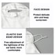 thumbnail image 4 of Máscara facial transpirable unisex Protección solar UV Protector de cuello para actividades al aire libre Adepaton BST3012245-6, 4 of 8