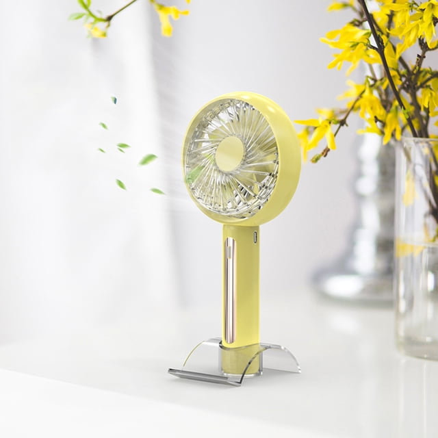 Up to 65% off Rechargeable Handheld Usb Fan With Strong Wind Mini Mute Portable Electric Fan