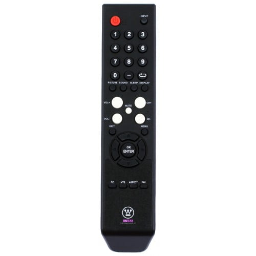 Genuine New Westinghouse RMT12 TV Remote Control for Westinghouse TVs