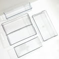 thumbnail image 5 of iDesign, Refrigerator, Freezer, and Pantry Storage Bins, 4 Pack, Clear, 5 of 7