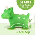 thumbnail image 4 of Juguete Bouncy Pals Dinosaur Hopper para iPlay iLearn Triceratops 2+ Y, 4 of 7