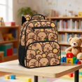 thumbnail image 4 of Aplkyhs Capybara Orange Backpack for Kids 9-12 School Bag Lightweight Water Resistant Bookbag for Daily School, 4 of 7
