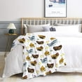 thumbnail image 6 of Yibo Chickens Blanket Just A Girl Who Loves Chickens Blanket Ultra Soft Farm Lover Blanket for Couch Bed Sofa Gift for Chickens Lovers for All Seasons Chickens Decor for Girls, 6 of 7