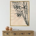 thumbnail image 2 of Designart 'Vintage Black and White Bamboo I' Traditional Framed Canvas Wall Art Print, 2 of 5