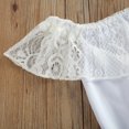 thumbnail image 6 of Seyurigaoka Baby Summer Outfits, Off-Shoulder Romper + Daisy Shorts + Headband, 6 of 9