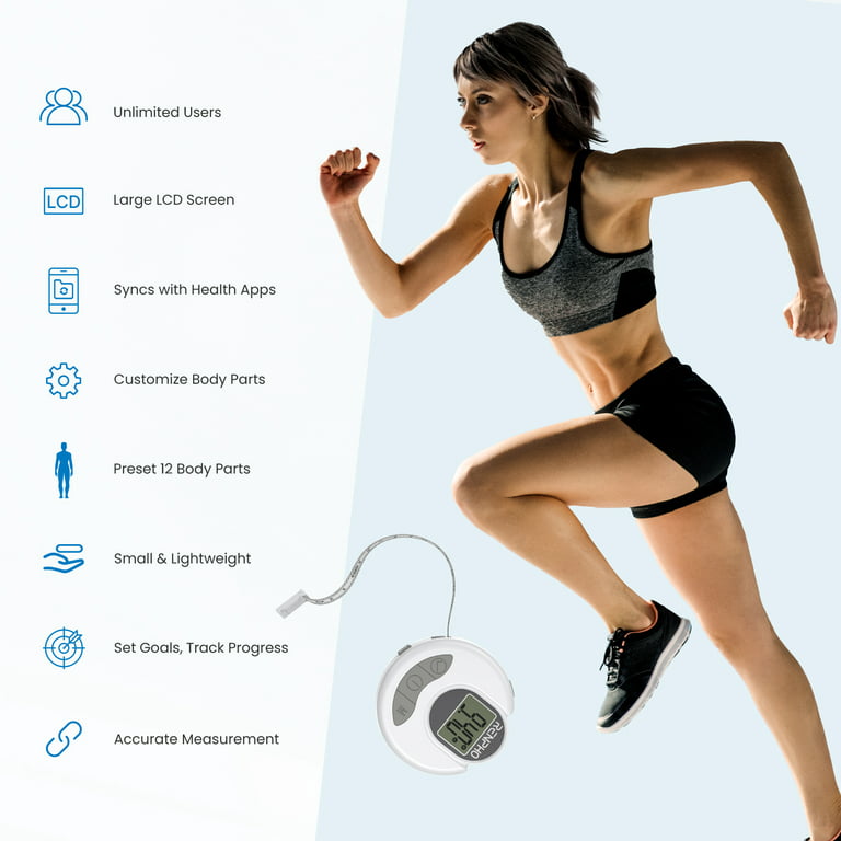 Upgrade Your Fitness Journey  RENPHO Smart Tape Measure BMF01 