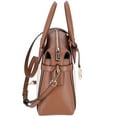 thumbnail image 4 of Michael Kors Women's Mercer Leather Satchel Handbag, Vanilla, 4 of 6
