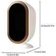 thumbnail image 2 of Electric Space Heaters,Portable Small Room Heater with Overheating and Tip-Over Protection,1200 Watt Mini Personal Heater for Bedroom Bathroom Office Home Use,Indoor Heater-Quiet-White, 2 of 9