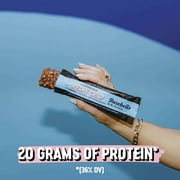 Barebells Protein Bars Creamy Crisp - 12 Count, 20g High Protein Treats - Chocolate Nutrition Bar with 1g Total Sugars - On-The-Go Breakfast or Post-Workout Snack
