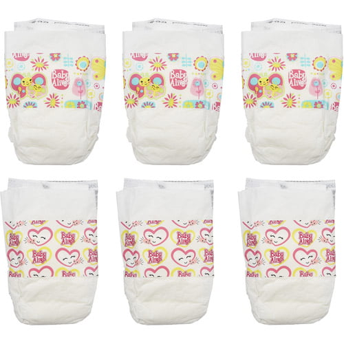 Baby Alive Diapers Pack - Walmart.com - Walmart.com