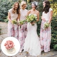 thumbnail image 3 of Wosthever Wrist Flower Portable Corsages Bracelets Artificial Marriage Hand Layout Props Flowers for Brides Girls Sisters Group Bridesmaid Type3 NO3, 3 of 6