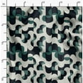 thumbnail image 2 of Soimoi Velvet Black Fabric By the Yard - 54 Inch Wide - Abstract Geometric Textile - Modern and Artistic Fusion for Fashion and Home Printed Fabric, 2 of 6