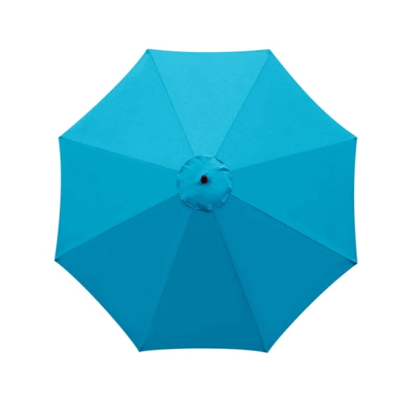 Toile de Remplacement pour Parasol de Jardin cuyhtdup Reconditionnée 118 Pouces de Diamètre Multicolore avec 8 Baleines