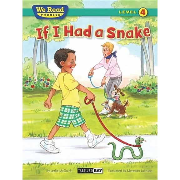 We Read Phonics - Level 4 (Quality) If I Had a Snake (We Read Phonics - Level 4 (Paperback)), (Paperback)