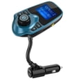 thumbnail image 1 of Transmisor FM Bluetooth para coche Nulaxy KM18 Peacock Blue, 1 of 9