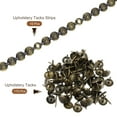 thumbnail image 3 of Uxcell 10Pack 1Meter Flower Upholstery Tacks Strips Trim Sofa Decorative Nails, Bronze, 3 of 5