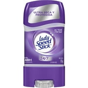 Lady Speed Stick Female Deodorant, Active Fresh Gel, 2.3oz
