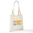 thumbnail image 7 of CafePress - Organ Is My Life Tote Bag - Unisex Canvas Tote Bag, Beige, 1-Piece, 7 of 7