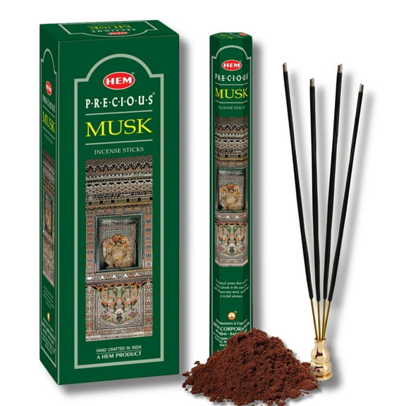 Hem Precious Musk Incense, 120 Stick Box