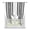 Black, White, variant on Pink Striped Tie Up Curtains for Small Windows,Adjustable Rod Pocket Valance 45 Inch Short, Farmhouse Thin Vertical Stripes Modern Window Treatment Balloon Roman Blind Shade, 34" x 45"